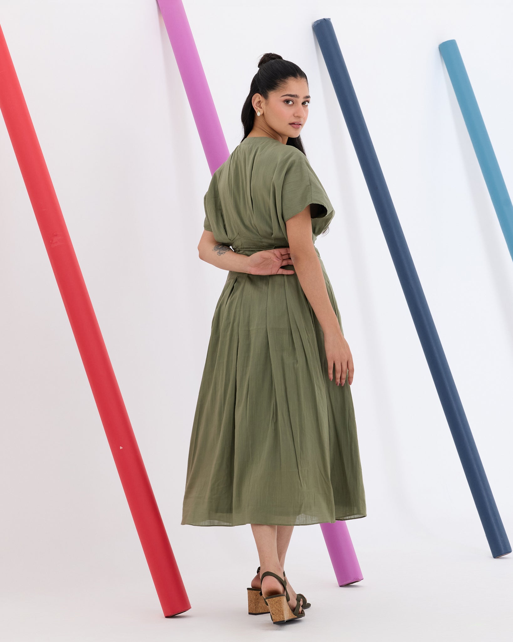 Lola Matcha Dress