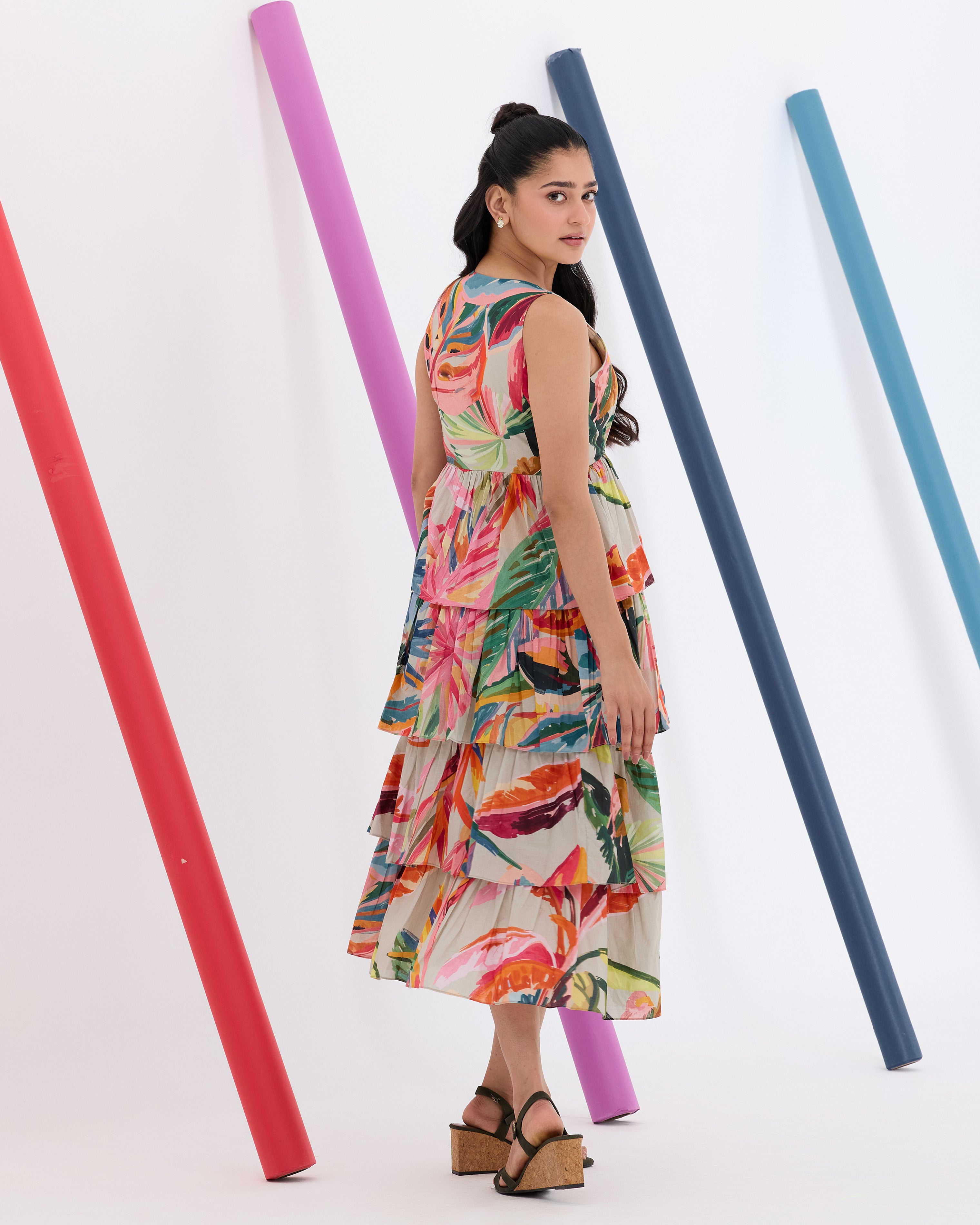 Mira Soft Bloom Dress