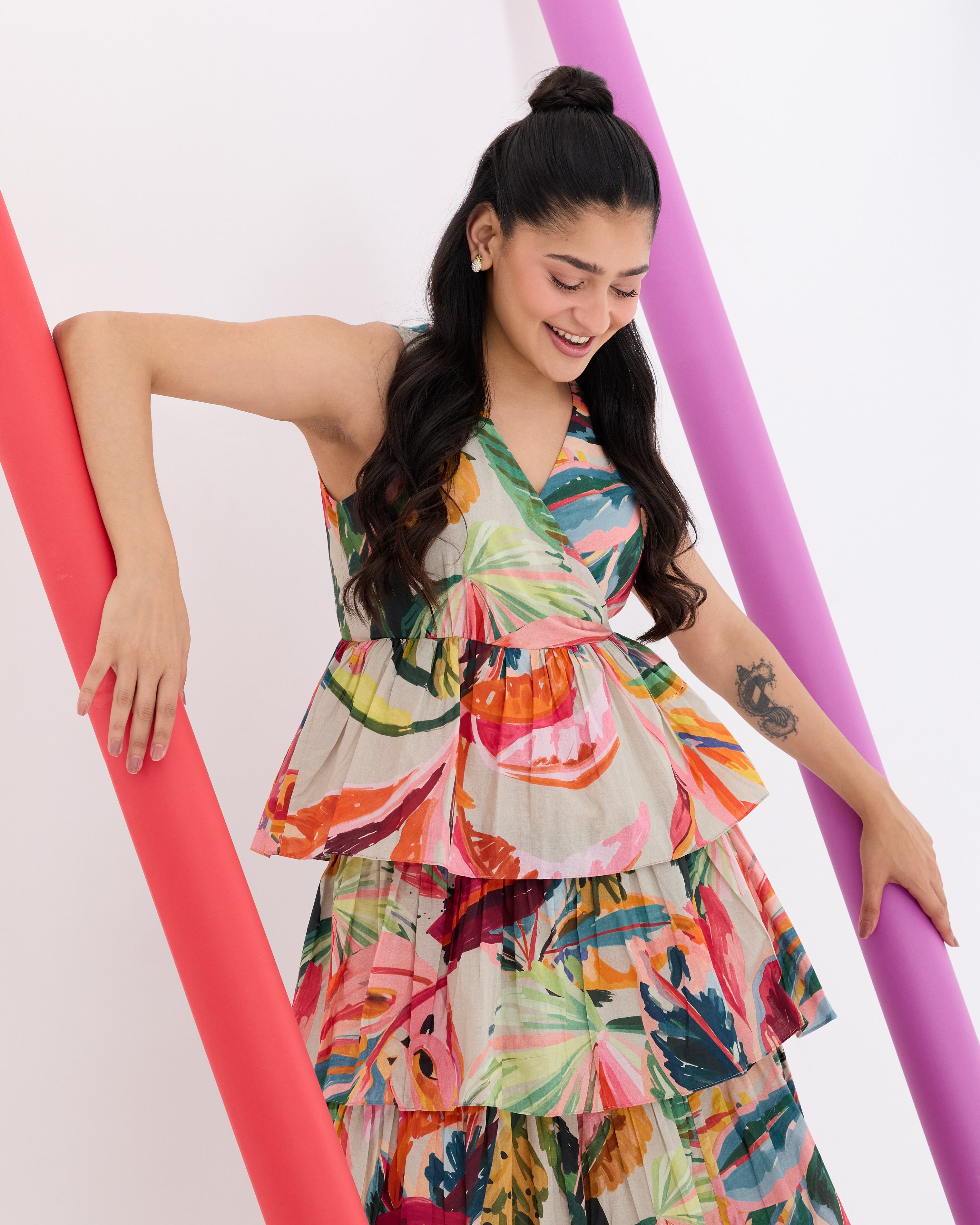 Mira Soft Bloom Dress