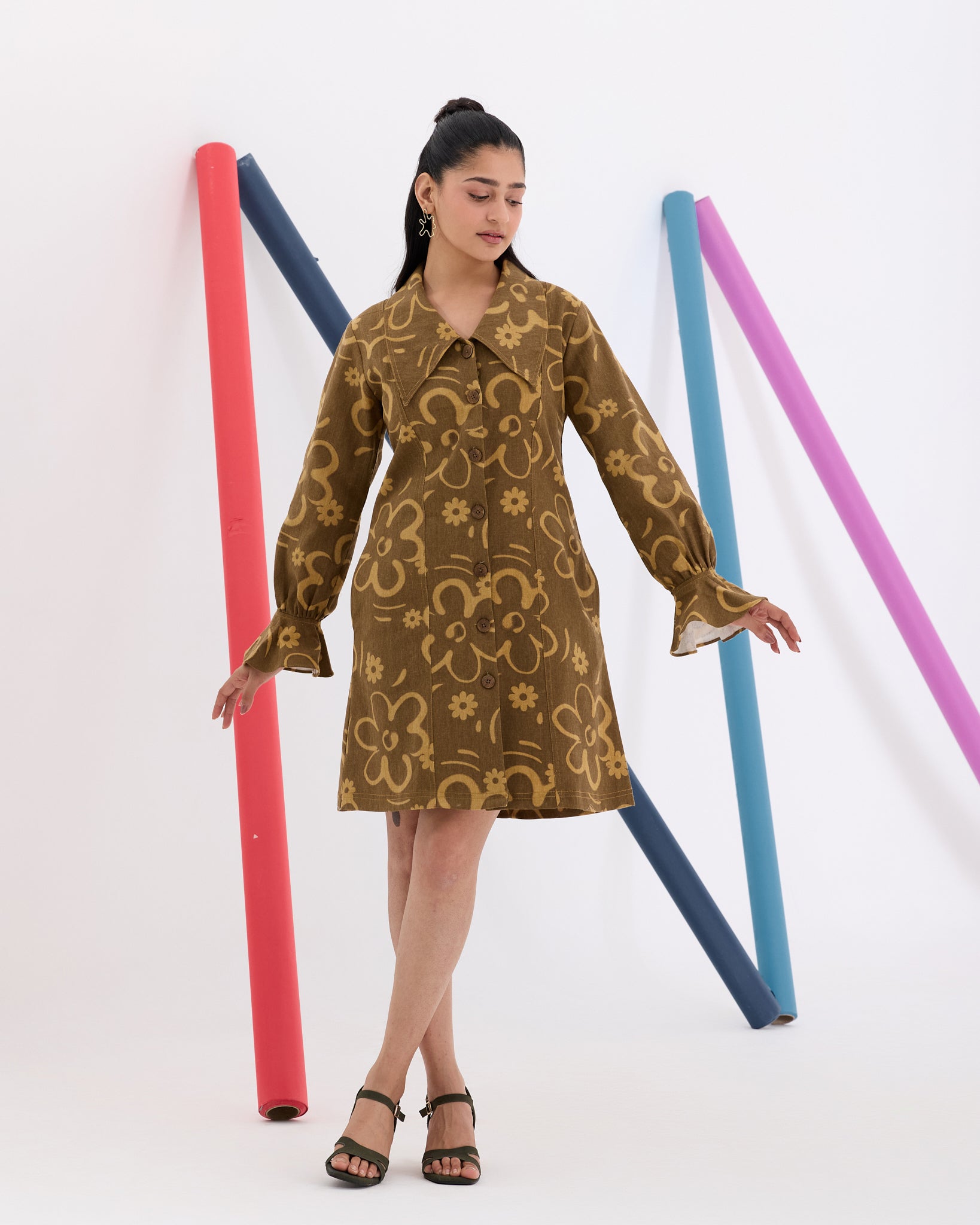 Lavia Clay Garden Dress