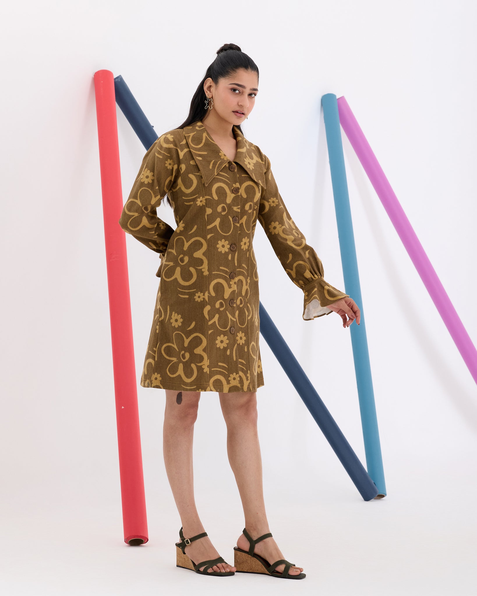 Lavia Clay Garden Dress