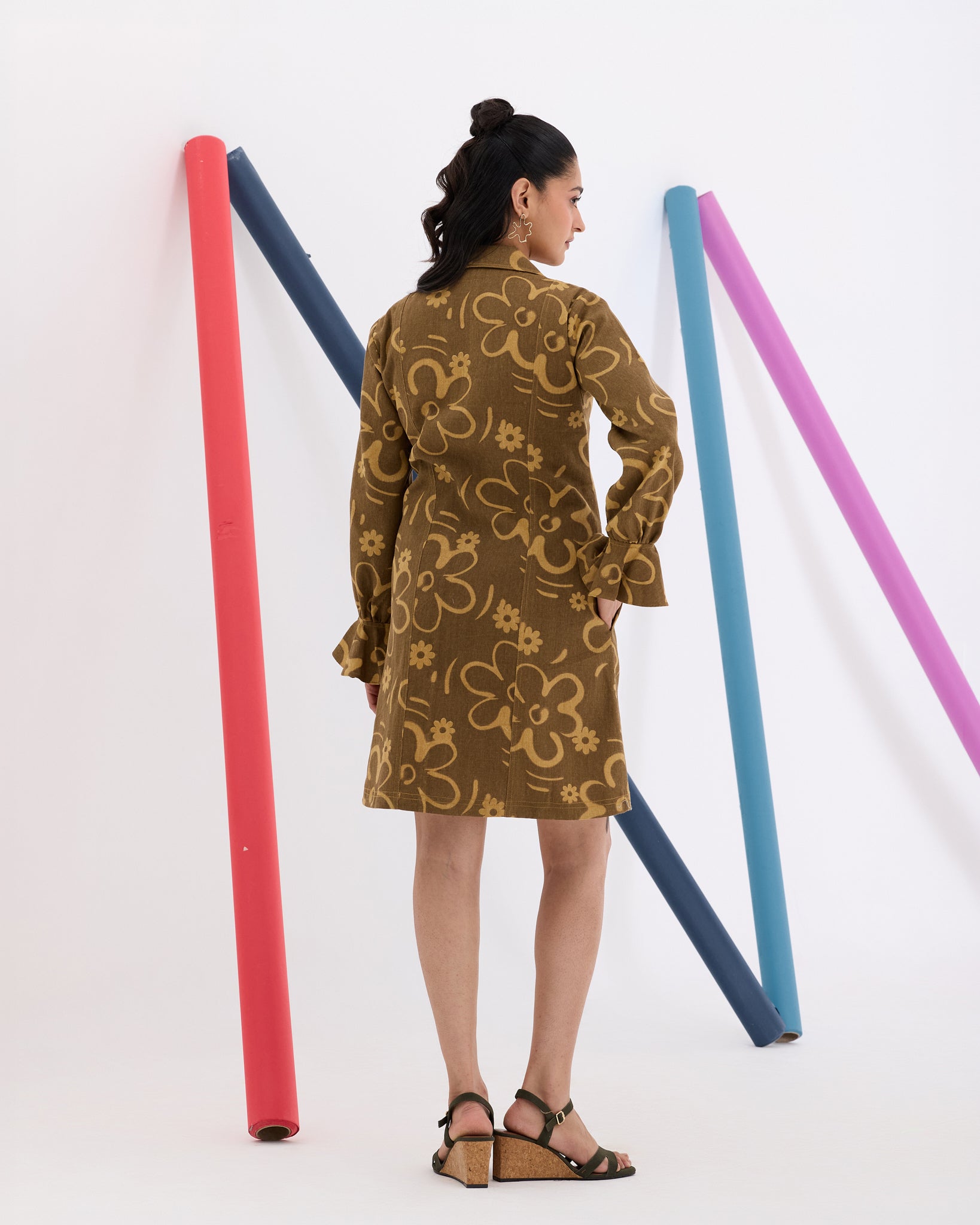 Lavia Clay Garden Dress