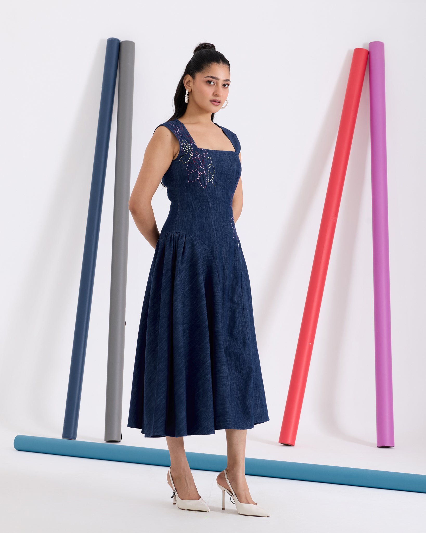 Cindrella Denim Dress