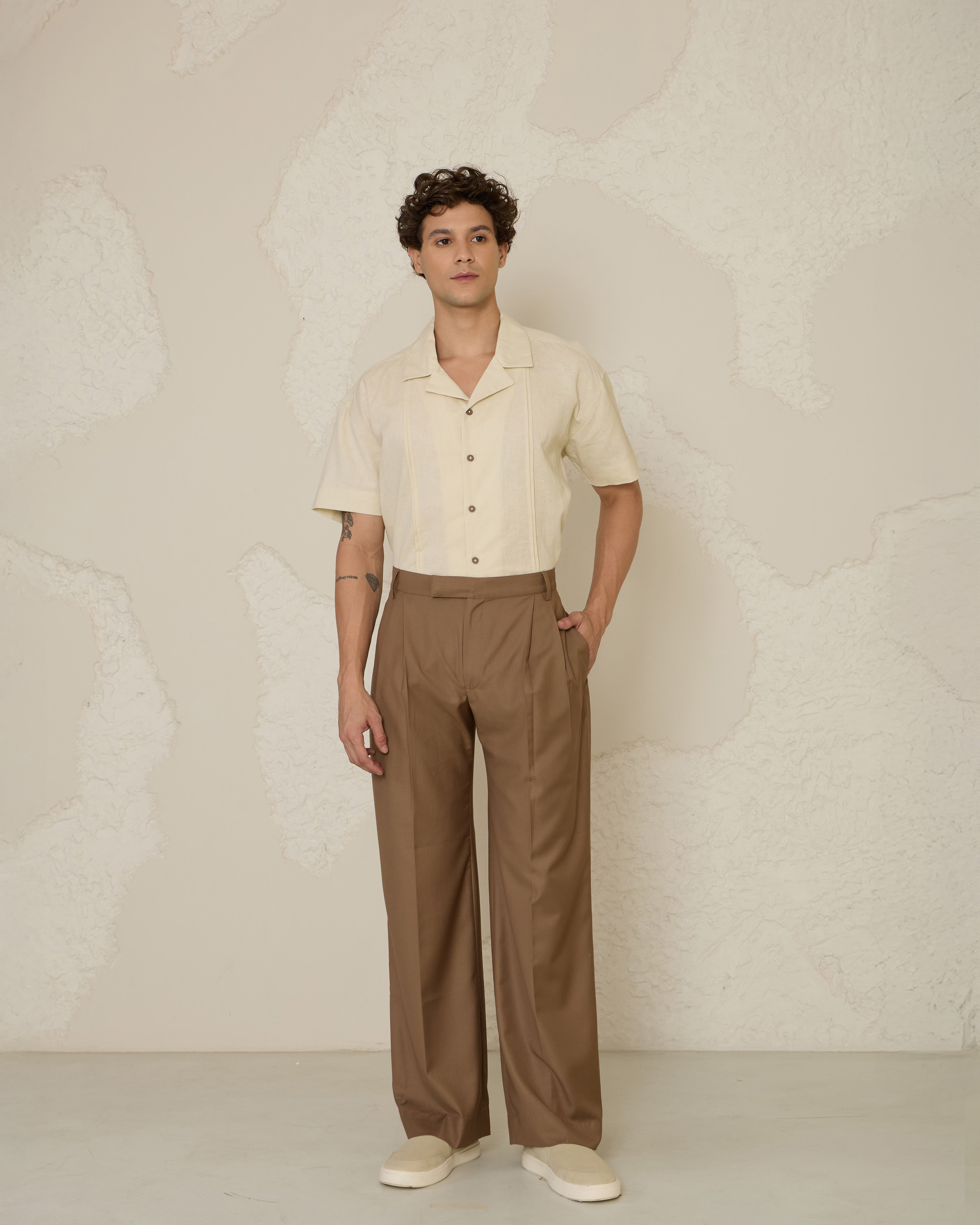 Maxwell Pants- Khaki Brown