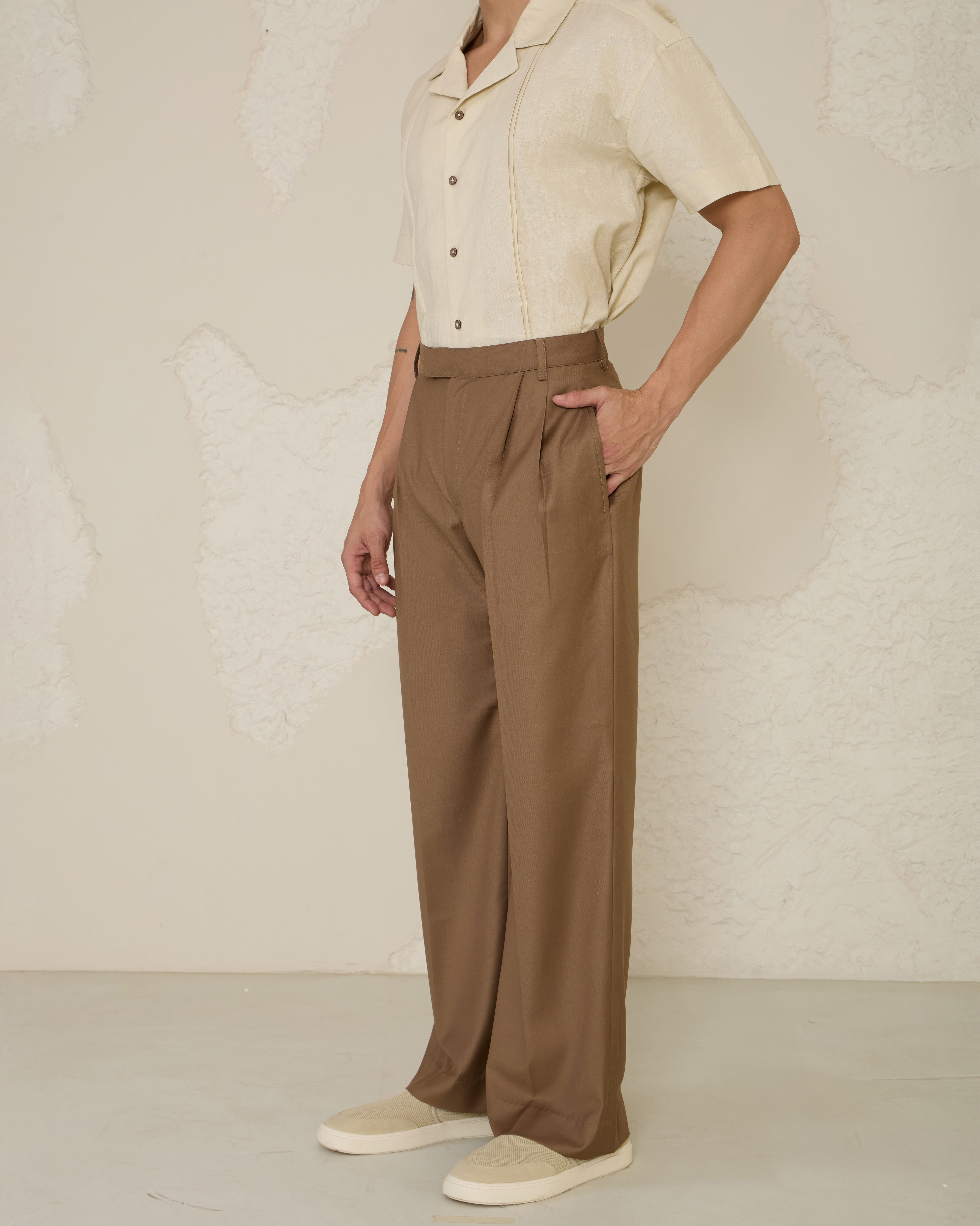 Maxwell Pants- Khaki Brown