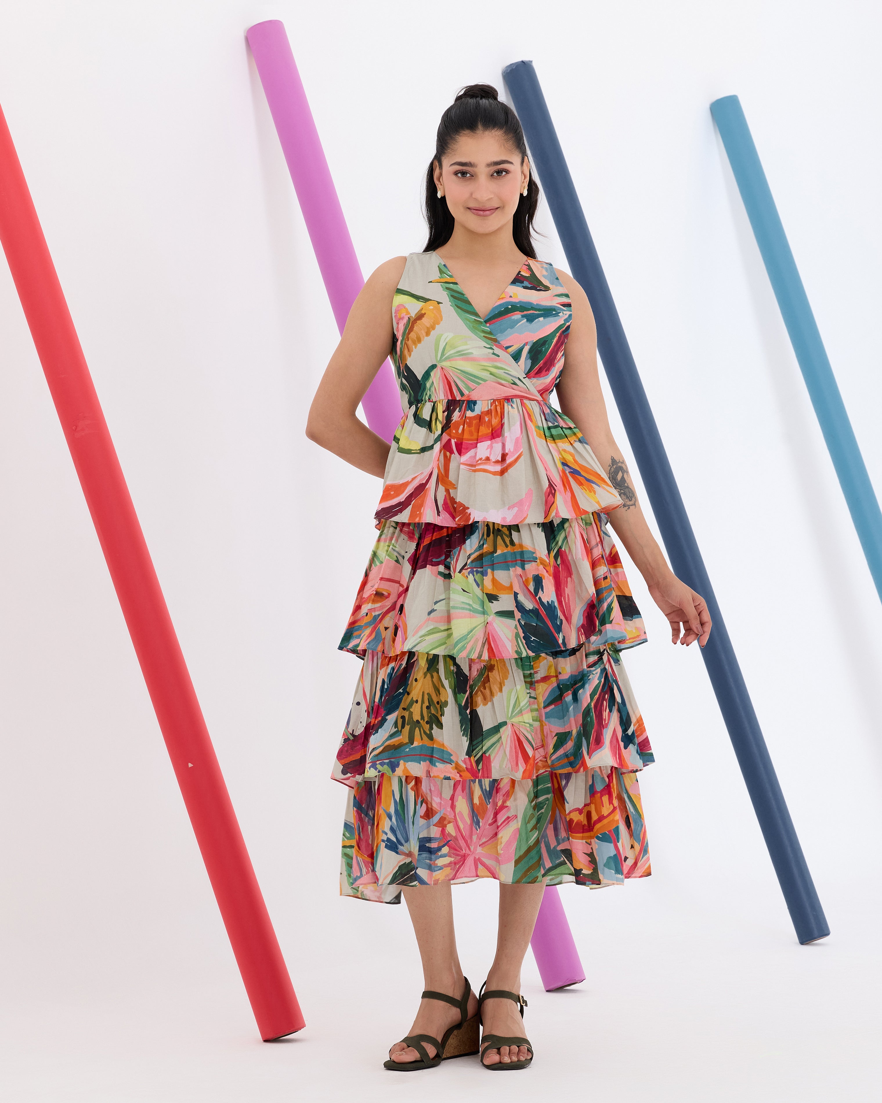 Mira Soft Bloom Dress