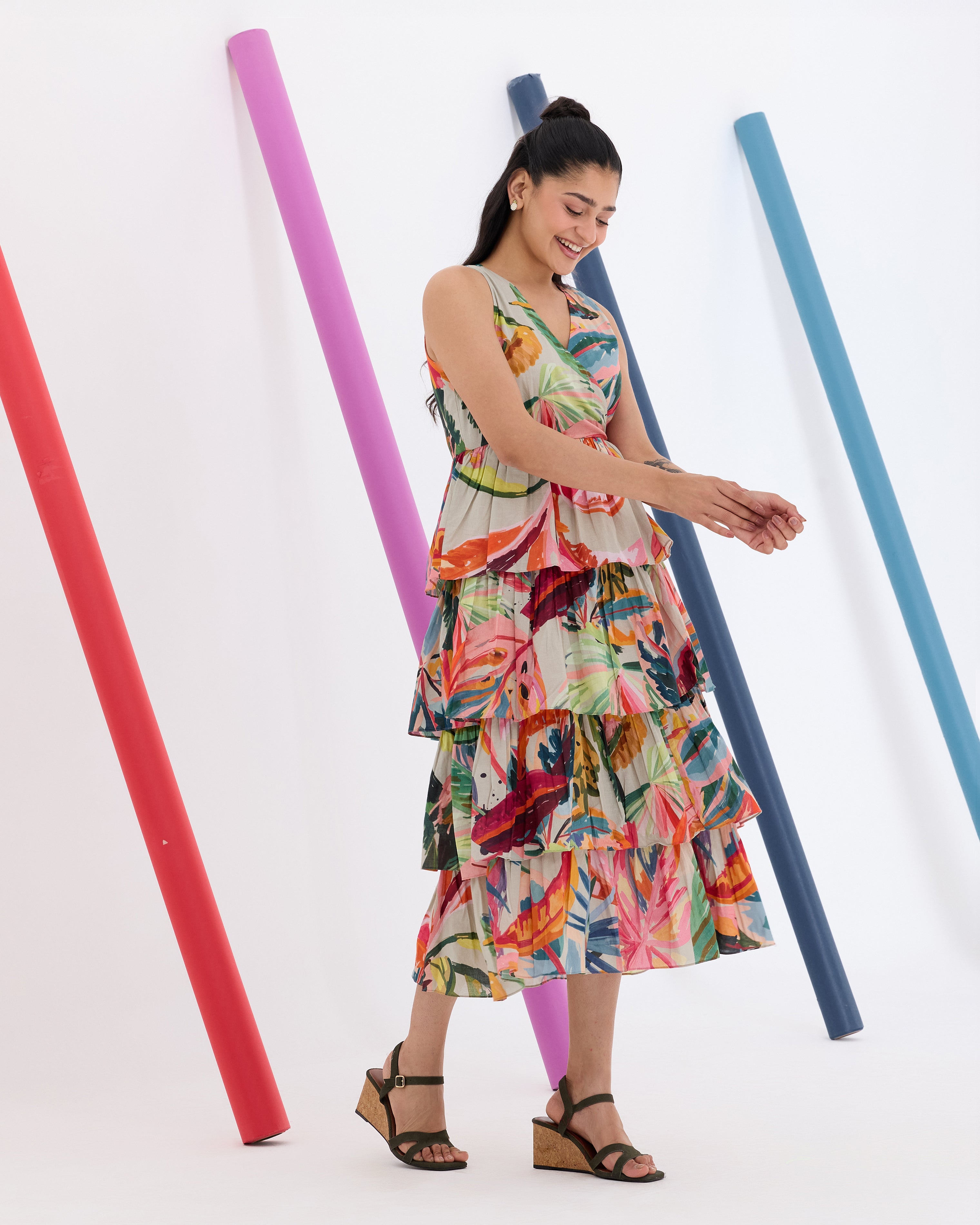 Mira Soft Bloom Dress
