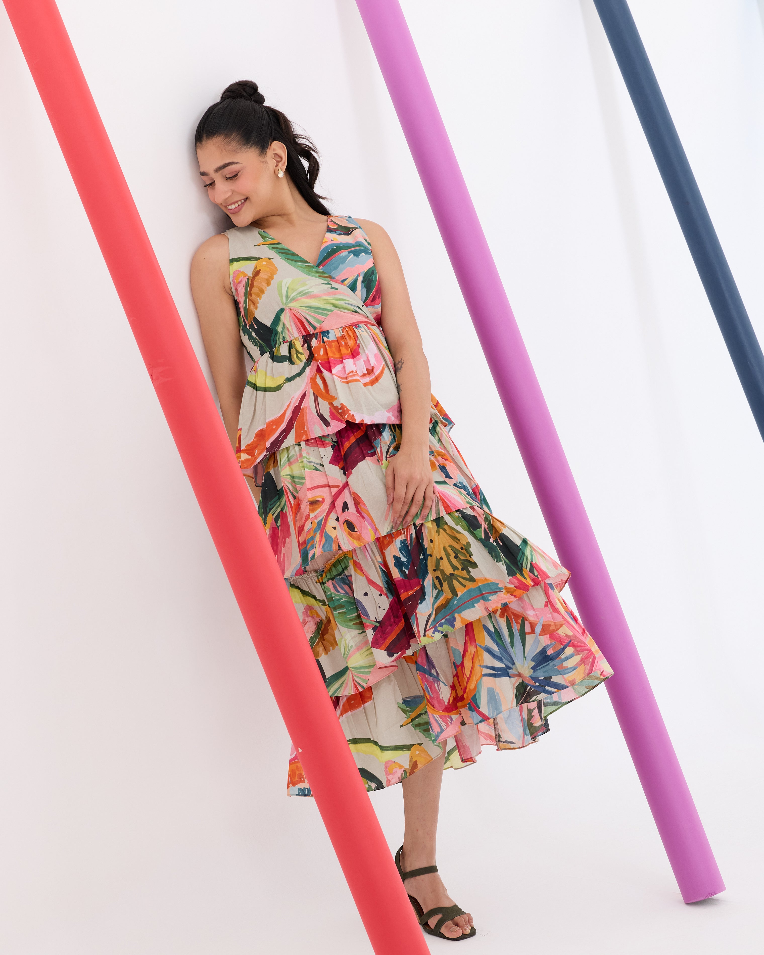 Mira Soft Bloom Dress
