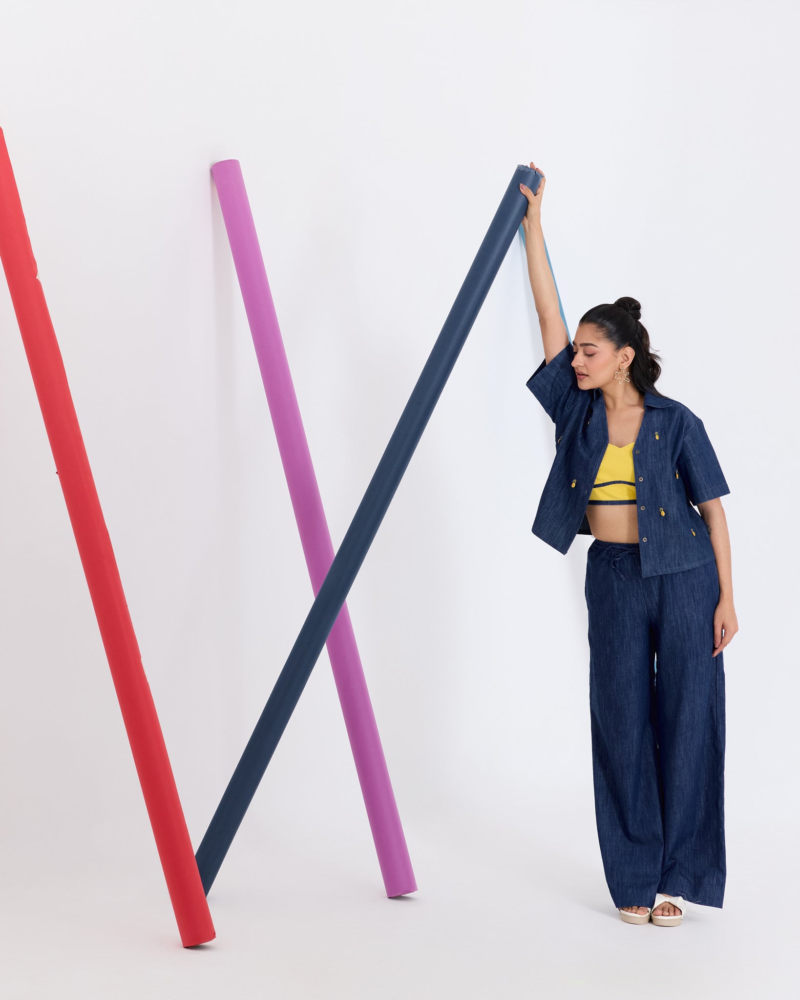 Sugar Pop Denim Cord-set