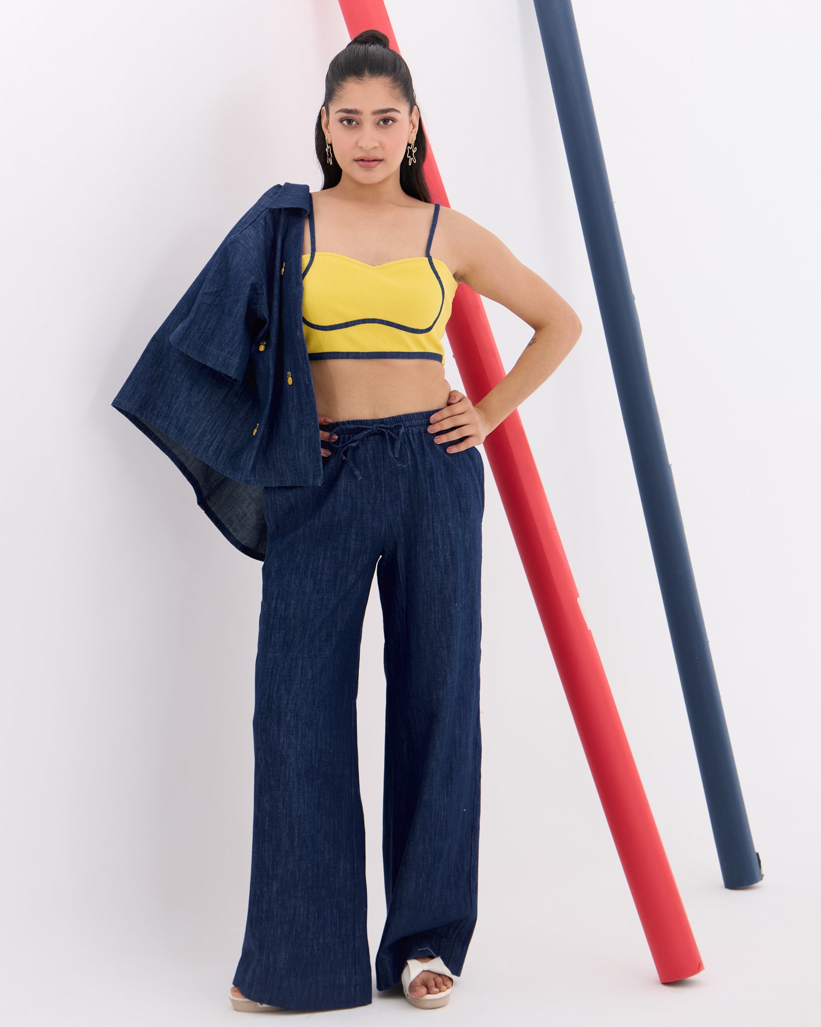 Sugar Pop Denim Cord-set