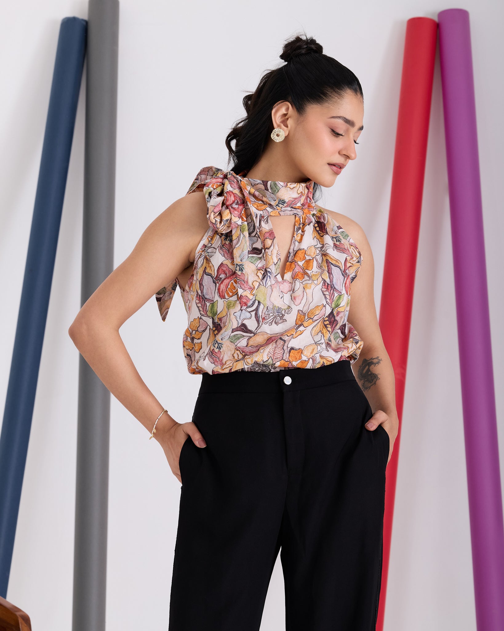 Elara Artistic Top