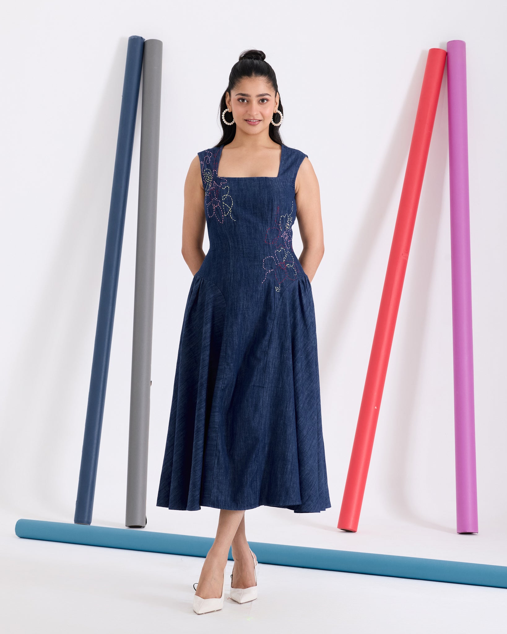Cindrella Denim Dress