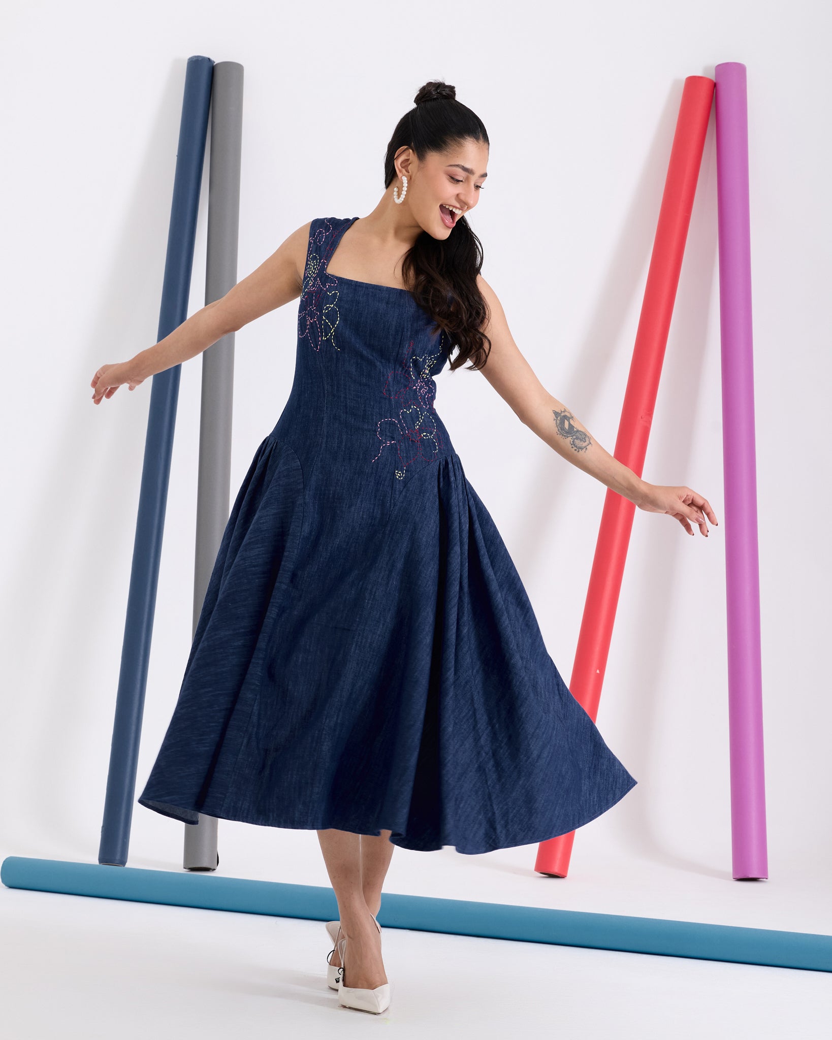 Cindrella Denim Dress