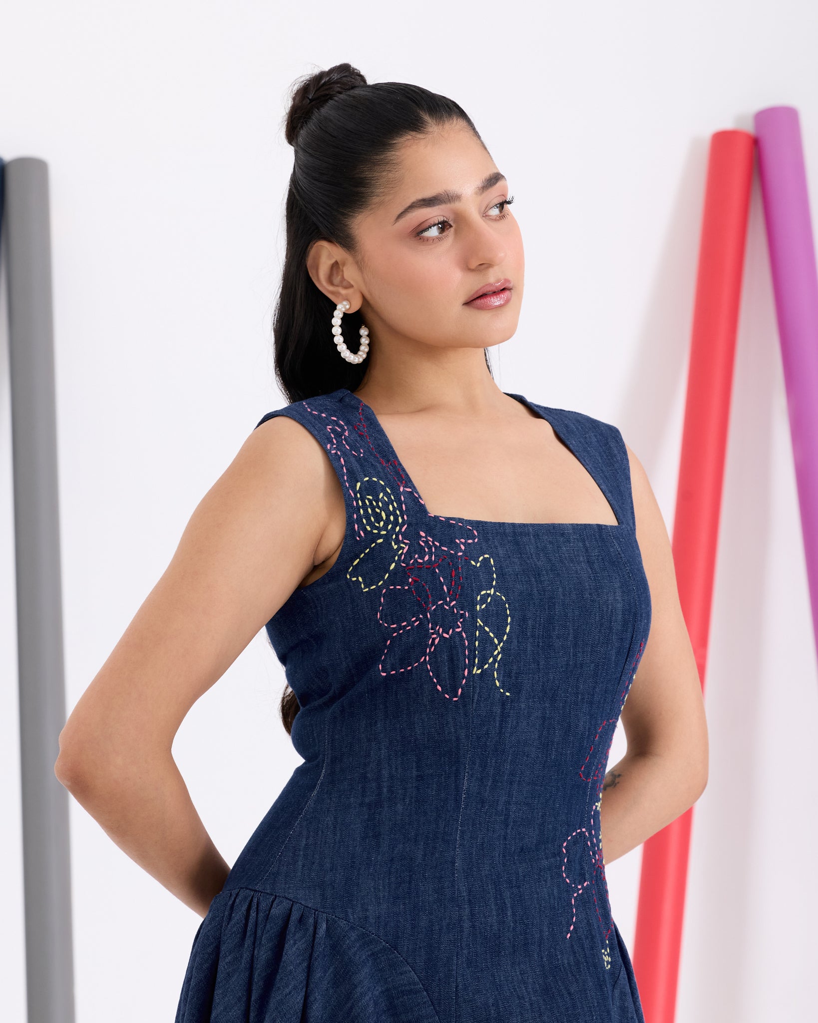 Cindrella Denim Dress