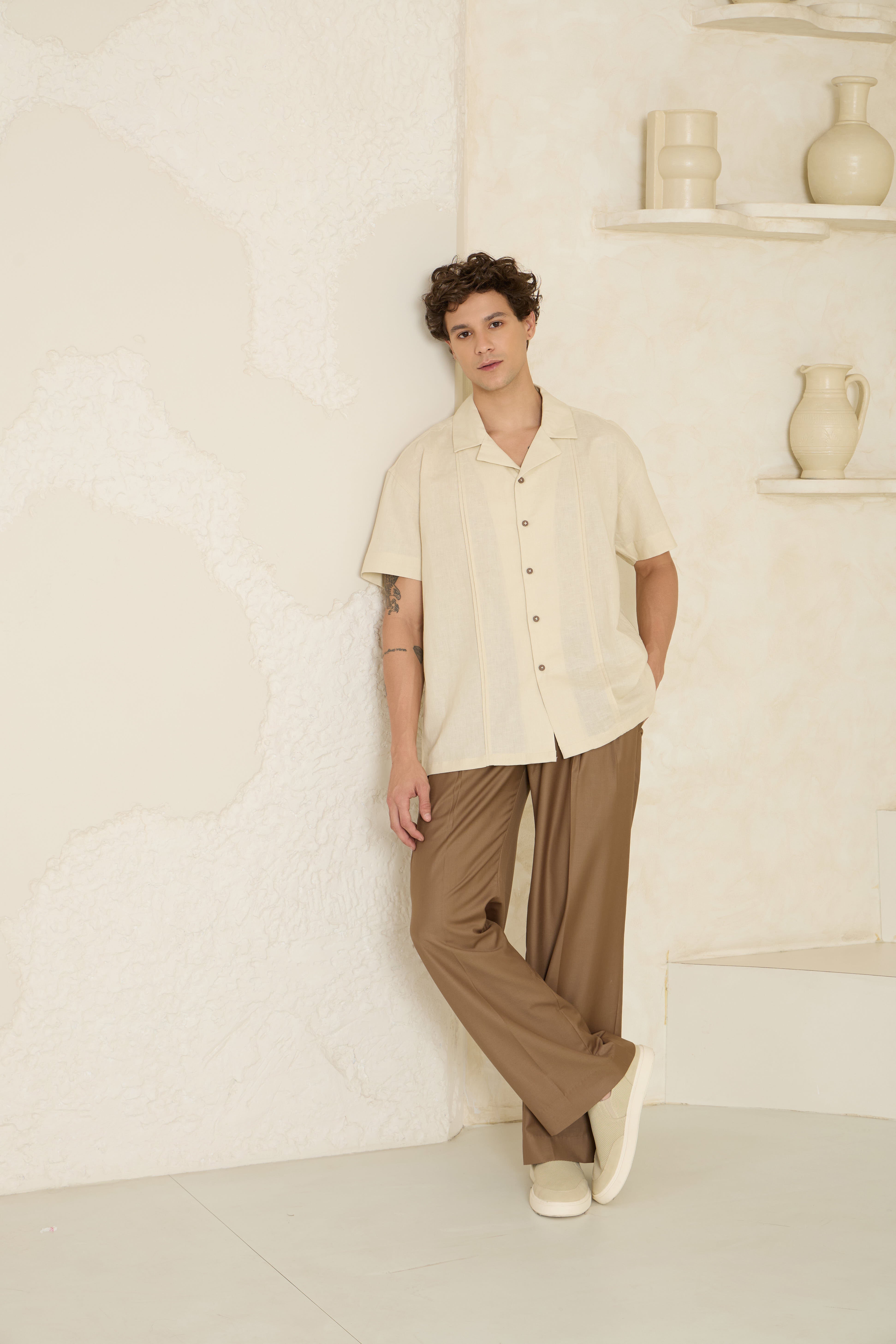 Maxwell Pants- Khaki Brown