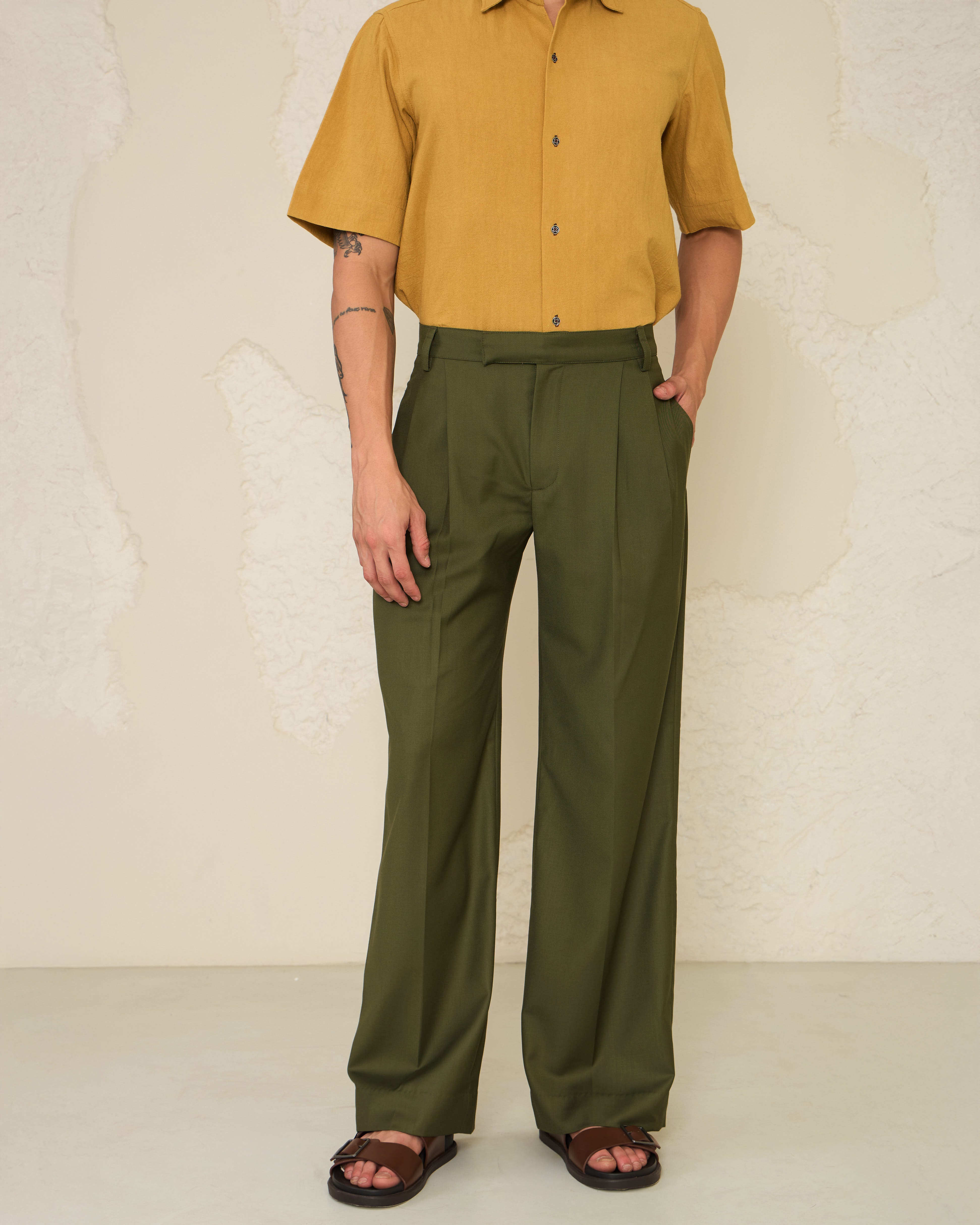 Maxwell Pants - Khaki Green