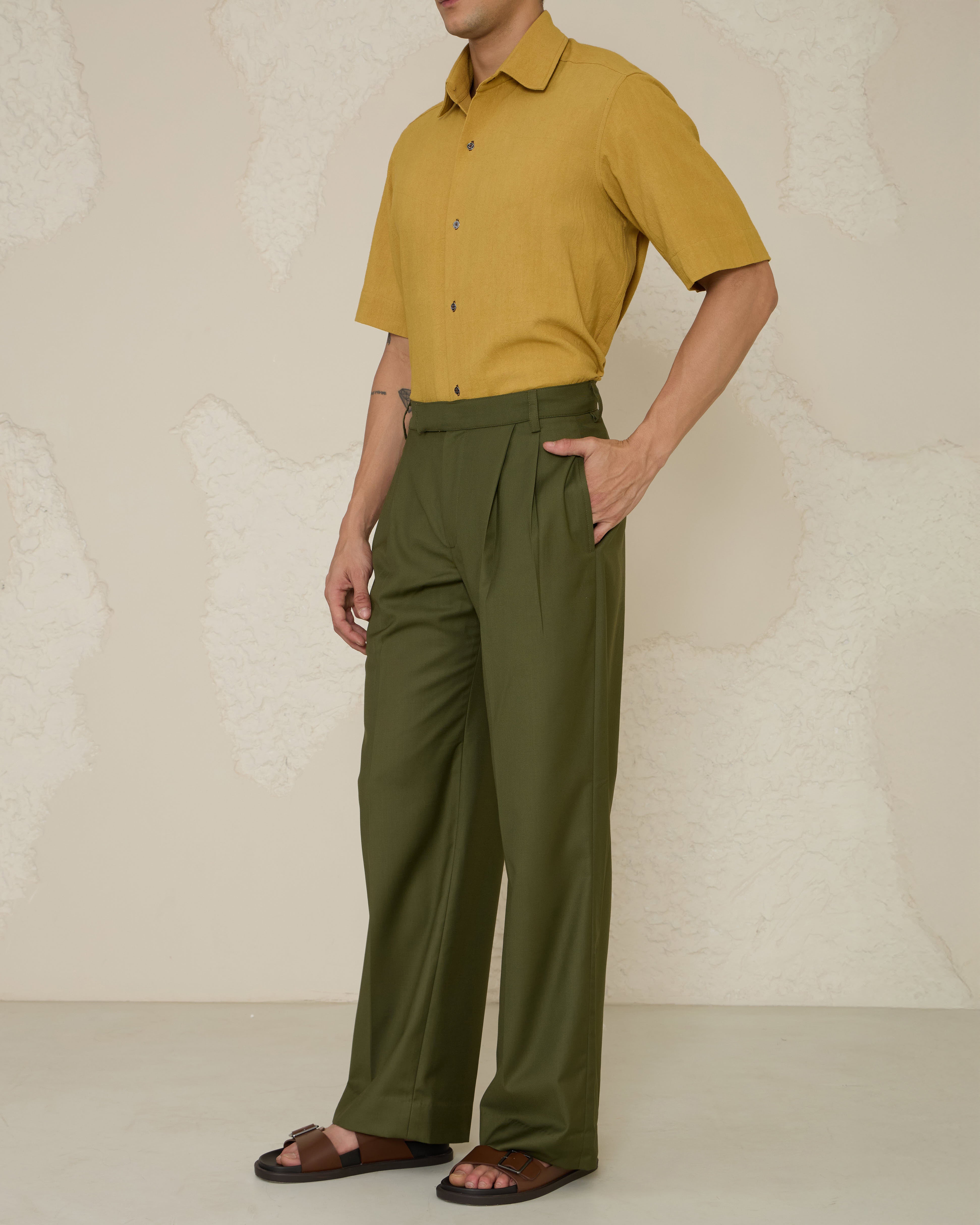 Maxwell Pants - Khaki Green